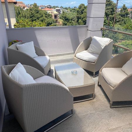Artemis House Villa Néa Fókaia Dış mekan fotoğraf