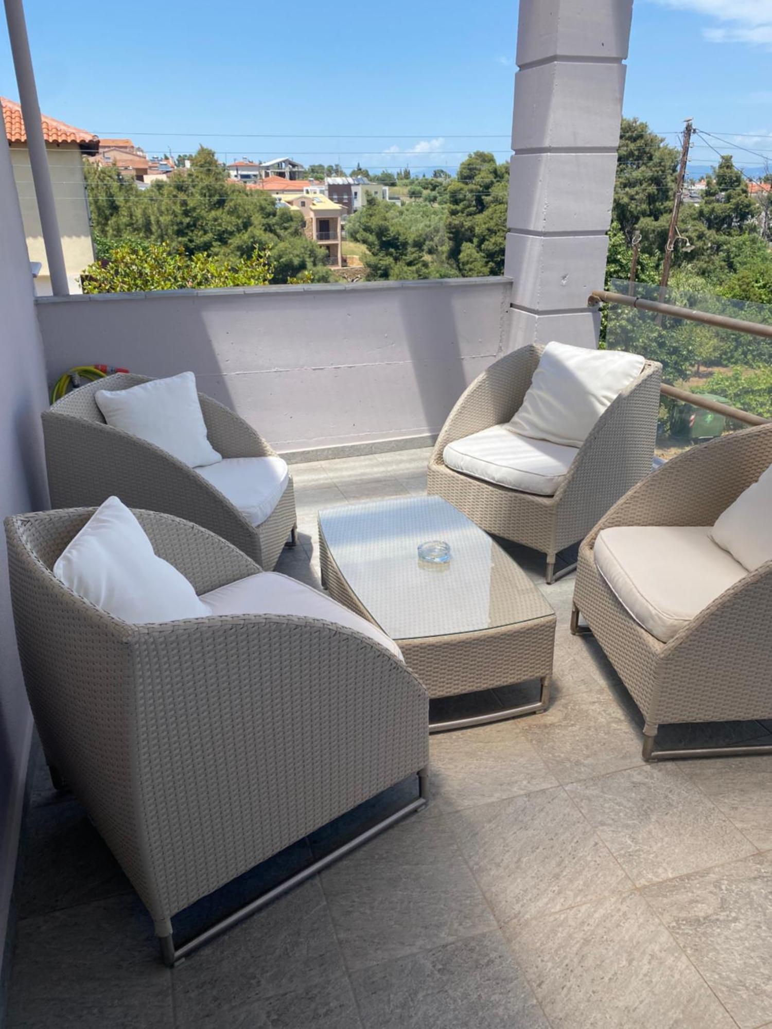 Artemis House Villa Néa Fókaia Dış mekan fotoğraf